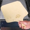 Kit per Pizza in Pietra Lavica 100% Naturale 35x35cm Cottura in 5 Minuti