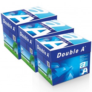 Pack 30 Risme 015430 carta formato A5 500 fogli da 80 g DOUBLE A Premium