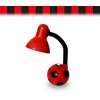 Lampada da scrivania 40W con base pallone da calcio con i colori della tua squadra del cuore