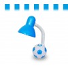Lampada da scrivania 40W con base pallone da calcio con i colori della tua squadra del cuore