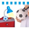 Lampada da scrivania 40W con base pallone da calcio con i colori della tua squadra del cuore