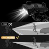 Lampada Clackson per Bicicletta 5W con Supporto per Cellulare Ricarica USB
