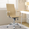 Poltrona sedia ufficio RADON seduta ergonomica in ecopelle 53x63xH110/120 cm