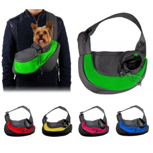 390205 Trasportino per cani a tracolla ideale per cuccioli e per cani piccoli