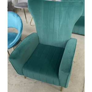 POLTRONCINA QUADRATA OLIVIA IN VELLUTO DA MODIFICARE