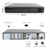 DVR NVR CVI TVI HVR AHD 8 Canali Video Recorder H.264 Sorveglianza con App