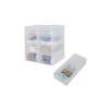 Set 10 Pz Scatola Contenitore Organizzatore Scarpe Trasparent Box Salvaspazio