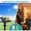 LUISA STRING LIGHT SET DI LAMPADINE CON PANNELLO SOLARE DA MODIFICARE