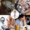 Selfie Stick Ring Light Anello Led 5" Treppiedi Pieghevole con Telecomando 07