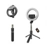 Selfie Stick Ring Light Anello Led 5" Treppiedi Pieghevole con Telecomando 07