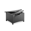Set Divano 2 Poltrone e Tavolino Stile Rattan VENEZIA Salottino per Esterni