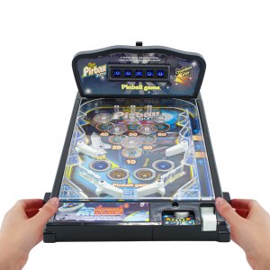 Flipper Gioco da Tavolo Pinball Game Elettronico con Luci ed Effetti Sonori