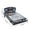 Flipper Gioco da Tavolo Pinball Game Elettronico con Luci ed Effetti Sonori