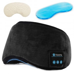 Maschera per Occhi Bluetooth per Musica e Chiamate Fascia con Cuffie Wireless