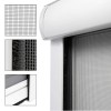 Zanzariera a Rullo Riducibile per Finestra e Balcone 60X150cm Kit Fai da Te