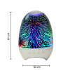 Lampada Touch Portatile con Speaker Altoparlante per Musica ed Effetti Luminosi
