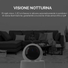 Telecamera di Sorveglianza IP 75648 WiFi Full HD Angolo 360° Controllo da Remoto