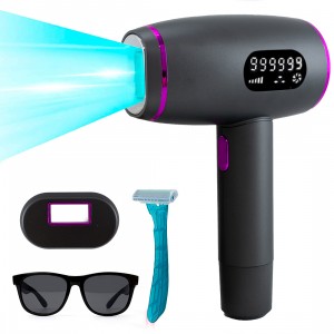 Epilatore Luce Pulsata 01008 Laser Epilazione Peli Indolore 36W Viso Gambe Corpo