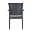 SET 2 SEDIE RATTAN CON BRACCIOLI DA MODIFICARE
