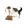 Tiragraffi con molla topino oscillante a peluche gioco  per gatti