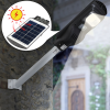 Lampione a ricarica solare 803000 con sensore di movimento 48 Led 30W