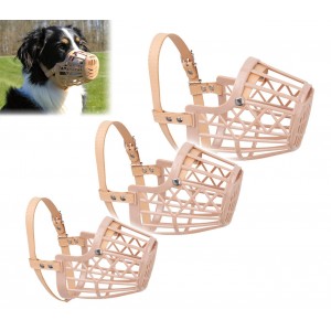 Museruola a cestello classica per cani di piccola, media e grande taglia ergonomica e sicura