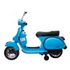 Moto elettrica PIAGGIO per bambini VESPA PX LT887 con rotelle 12V luci led