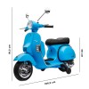 Moto elettrica PIAGGIO per bambini VESPA PX LT887 con rotelle 12V luci led