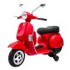 Moto elettrica PIAGGIO per bambini VESPA PX LT887 con rotelle 12V luci led