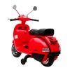 Moto elettrica PIAGGIO per bambini VESPA PX LT887 con rotelle 12V luci led