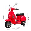 Moto elettrica PIAGGIO per bambini VESPA PX LT887 con rotelle 12V luci led