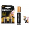 Pack da 16 o 32 mini stilo AAA Duracell long lasting durablock alcaline