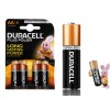 Pack da 16 o 32 stilo AA Duracell long lasting durablock alcaline